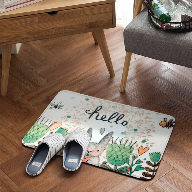 1 шт. детский коврик для ванной с рисунком кролика|floor mat rug|bathroom matbathroom rug |