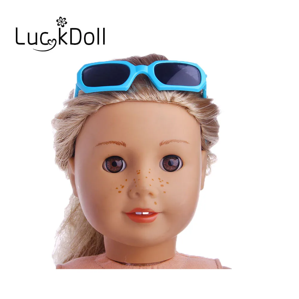 Luckdoll модные аксессуары для кукол солнцезащитные очки подходит 18 дюймовых
