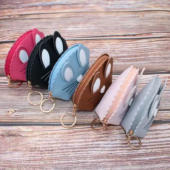 

Women Wallet PU Leather Cartoon Rabbit Hand Holding Purse Credit Card Holder Organizer Best Sale-WT
