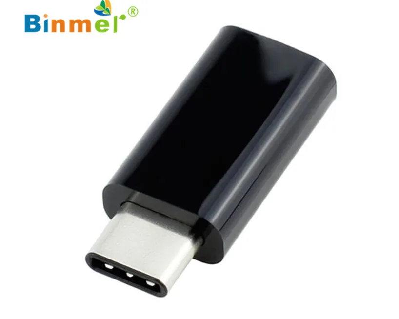 Binmer 2017 Ethernet адаптер USB 3,1 тип-c мужчина к Micro USB-C адаптер Тип USB конвертер Sep 12