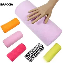 Bfaccia, 10 цветов, мягкая опора для рук, моющаяся ручная подушечка-спонж, держатель для подушек, подставка для рук, маникюр, ручная Подушка, снижающая нагрузку