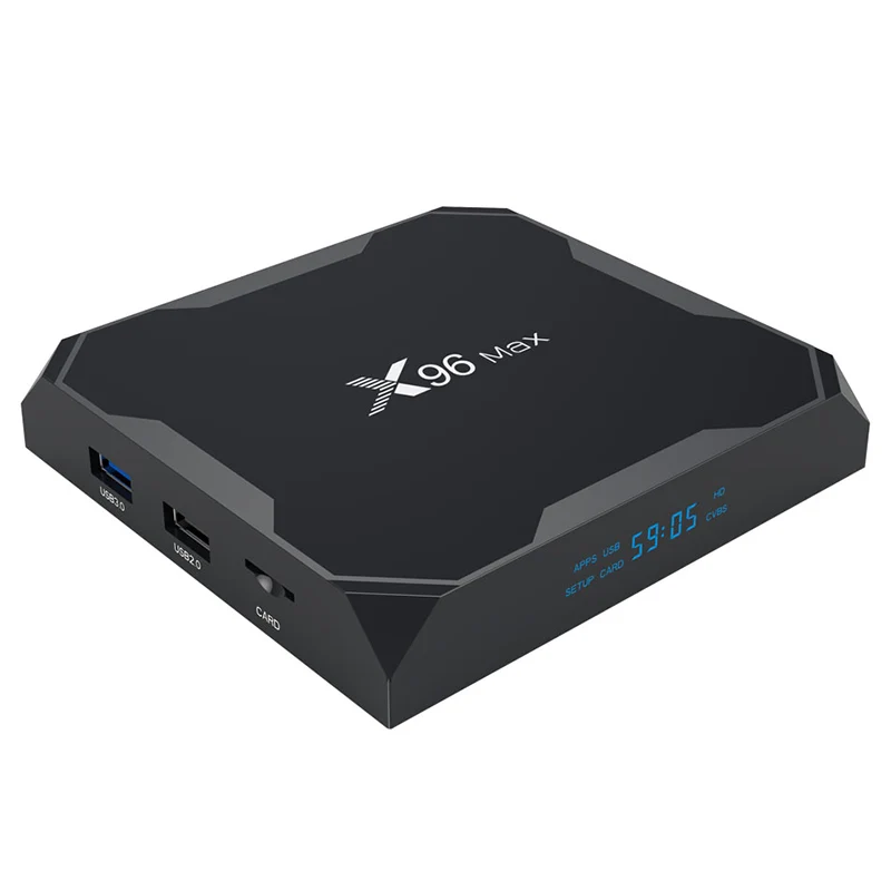 X96 Max Smart TV BOX Android 8.1 OS Amlogic S905X2 Quad Core ARM 4K 2G/16G 4G/32G 4G/64G Wifi 1000M Media Player Set top box