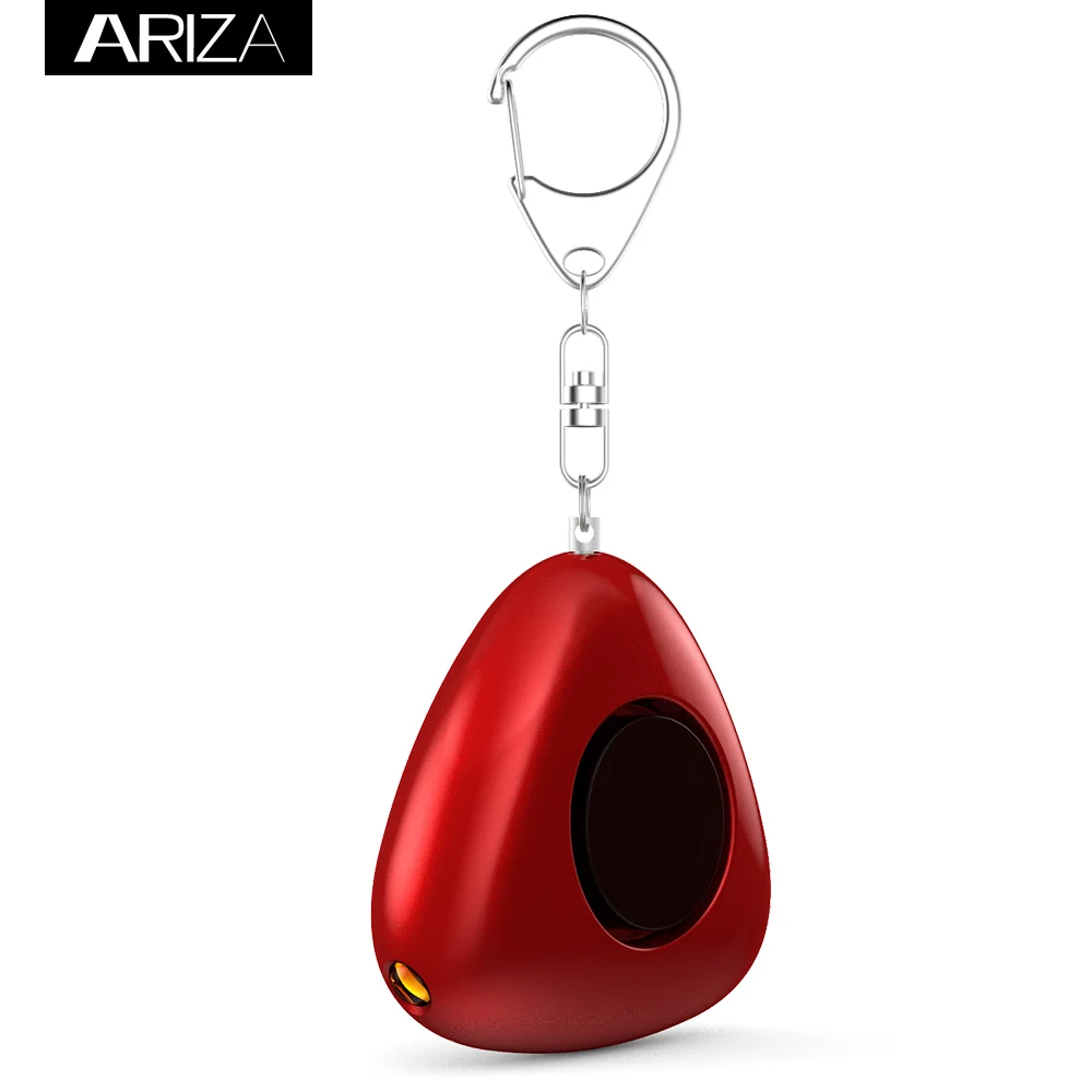 

Chinese Red style 130 dB Premium Quality Portable keychain alarm with LED Light For Kids Women elderly Self Defense