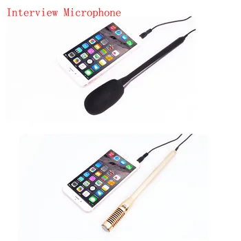 

Mini BUB Portable handheld Interview Microphone Directional microfone Recording Mic for iPhone 6s iPad Air Pro Android Phones