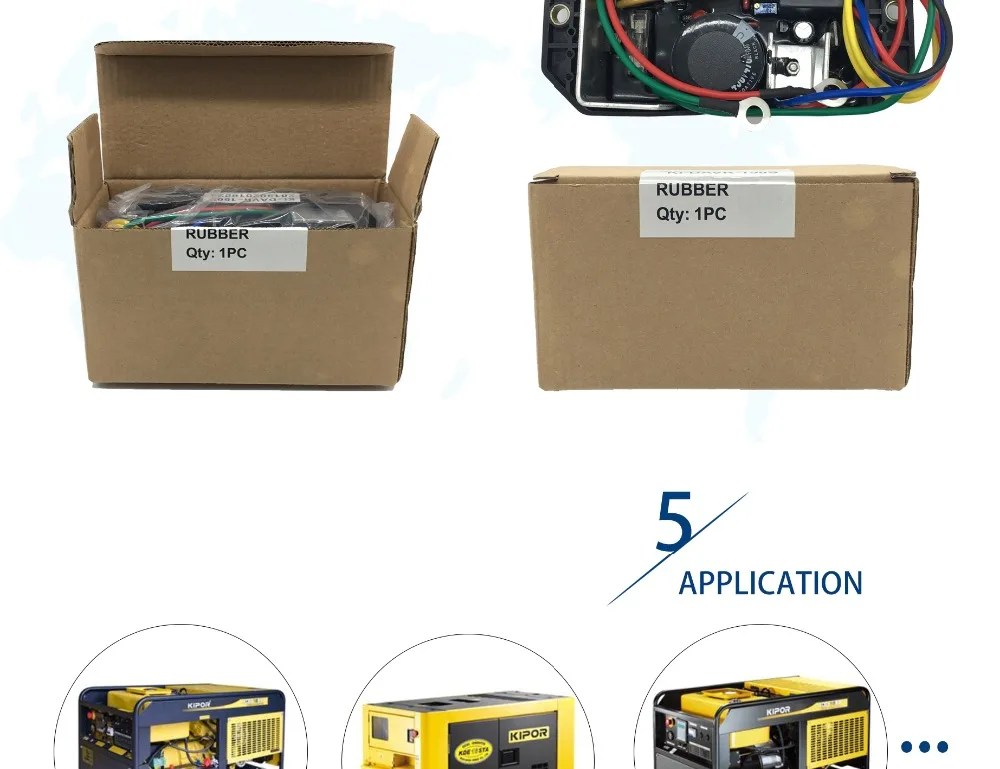para Kipor Kama Monofásico Gerador AVR