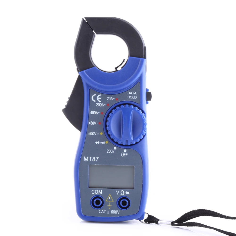 

Digital LCD MT87 Multimeter Clamp Meter Current Clamp Pincers Tester Meter Ohm Current Voltage Tester Tools