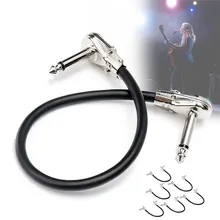 Zebra 6Pcs Audio Cable Electric font b Bass b font font b Guitar b font Effect