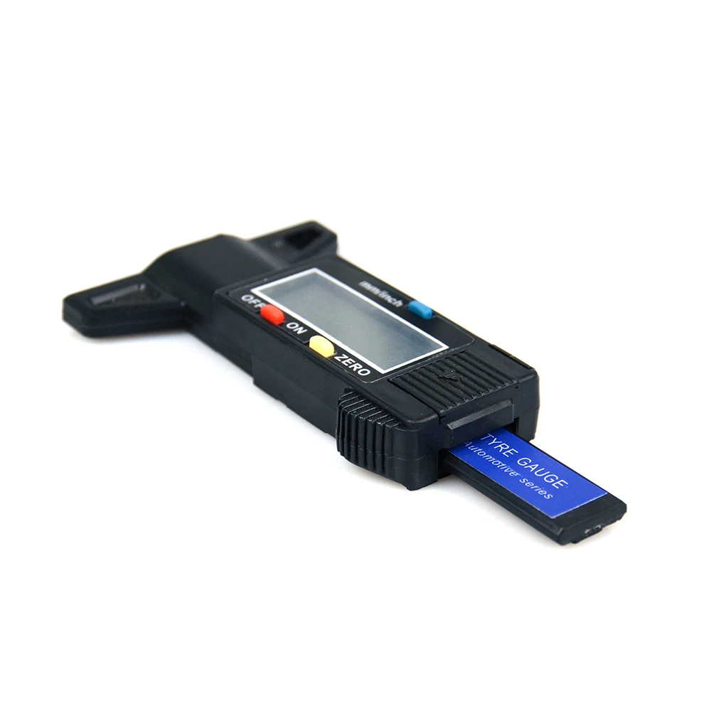 Auto Tire Tread Gauge Auto Car Digital Tire Tread Depth Gauge 0-25.4mm Measurer Tool Caliper