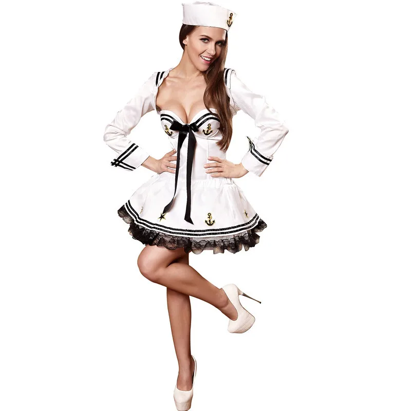 Buy 2018 Navy Sailor Dress Sexy Women Fancy Cosplay 