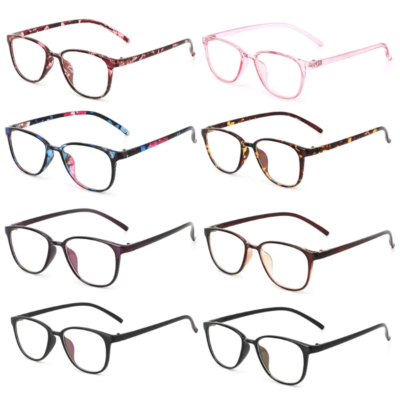 

Unisex Optical Glasses Vintage Ultralight Classic Fashion Eyewear Decorative Spectacles Clear Transparent Glasses