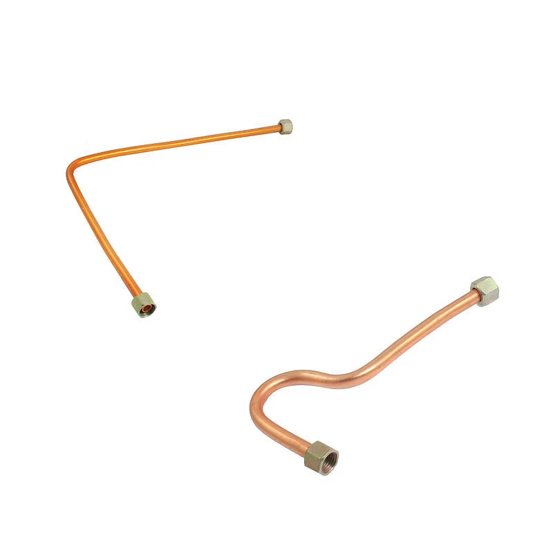 Air Compressor Fitting Parts 15mm Dia Hex Nuts w Copper Tone Outlet Pipe/Fitting Parts 12mm Dia