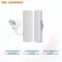 Heißer comfast 2-3KM 2,4 Ghz & 5,8 Ghz 150 ~ 300Mbps Outdoor wireless bridge CPE router wi fi signal verstärker booster extender repeater