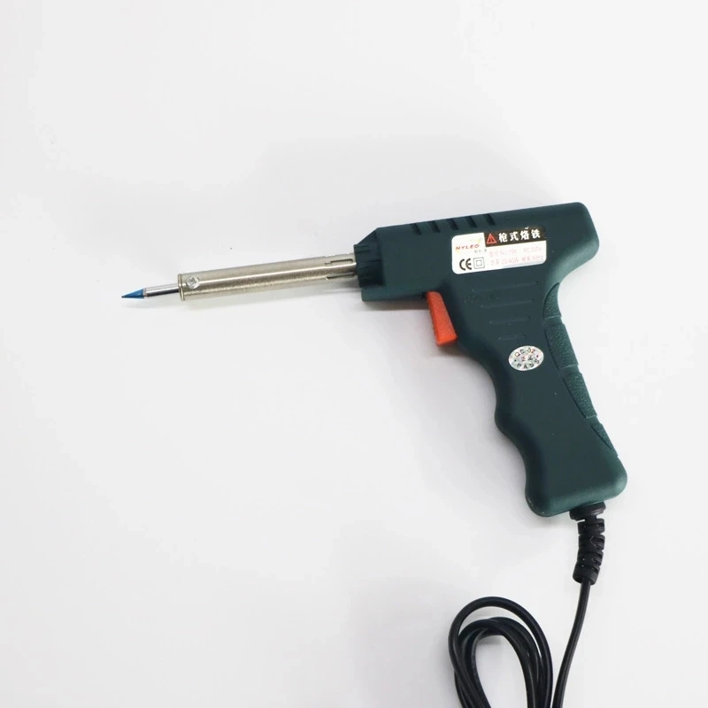 

EU Plug Soldering Iron 25W/40W Double Power Electric Automatic Send Tin Gun Welding Tools 220V Temperature Switch Solder Station