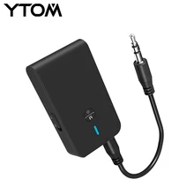 Bluetooth 4.1 Transmitter / Receiver, 2-in-1 Wireless 3.5mm Adapter CSR Receiver For TV Headphones PC Home Sound System speaker