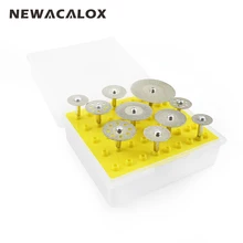 10pcs Mini Abrasive Disc Dremel Tools Accessories Wheels Cutting Disc Buffs Set Diamond Jewelry Gemstone Sanding Buffing Micro