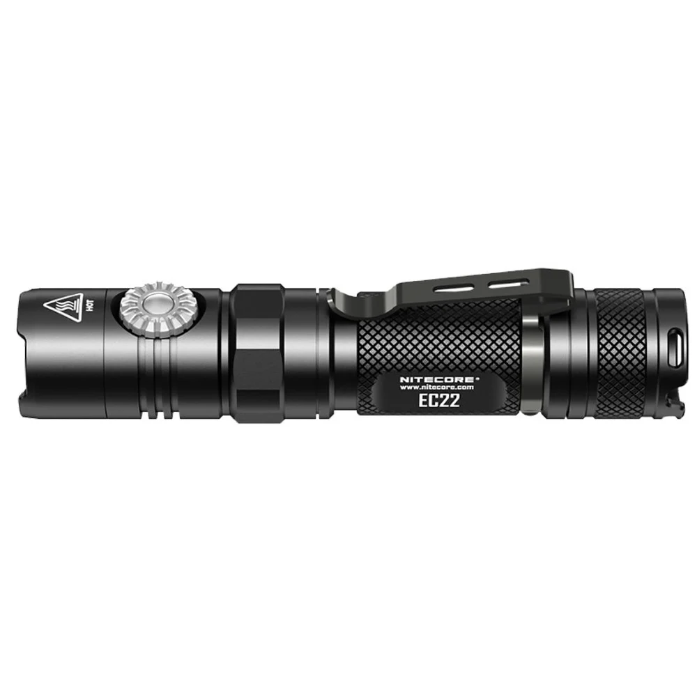 Светодиодный фонарик NITECORE EC22 с перезаряжаемой батареей 18650 бесконечно