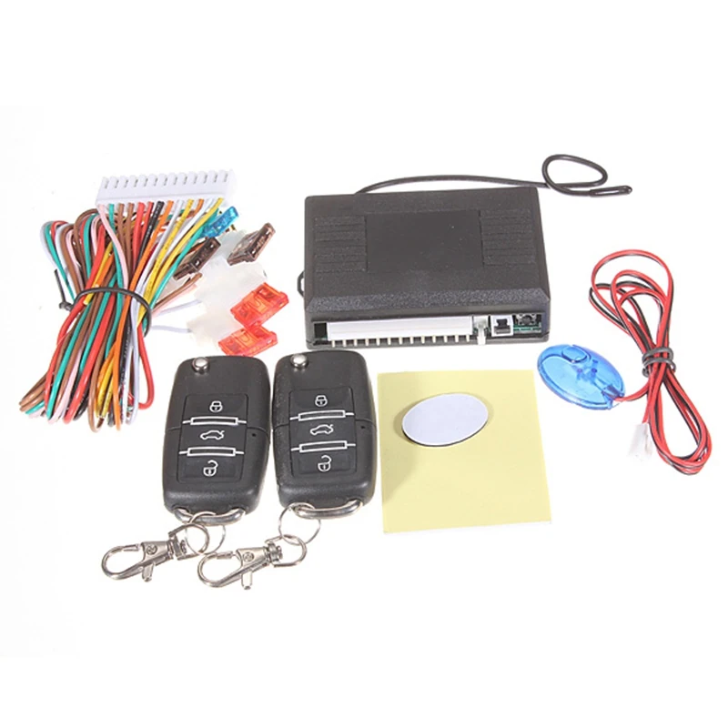 

Car Alarm Systems Auto Remote Central Kit Door Lock Keyless Entry System Central Locking with Remote Control For VW