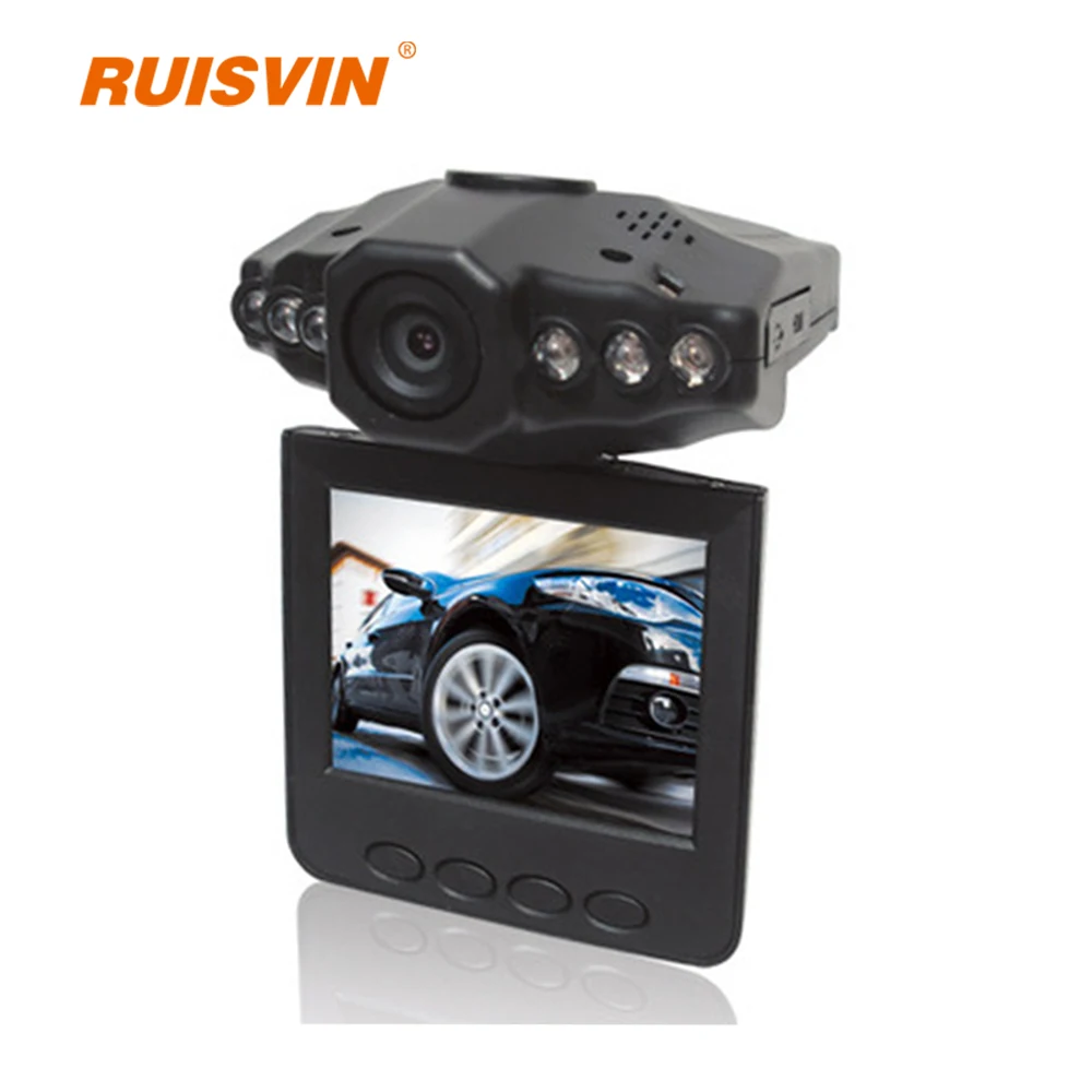 RUISVIN Мини Автомобильный dvr 270 градусов камера Вихрь тире Cam 6 светодио дный IR свет