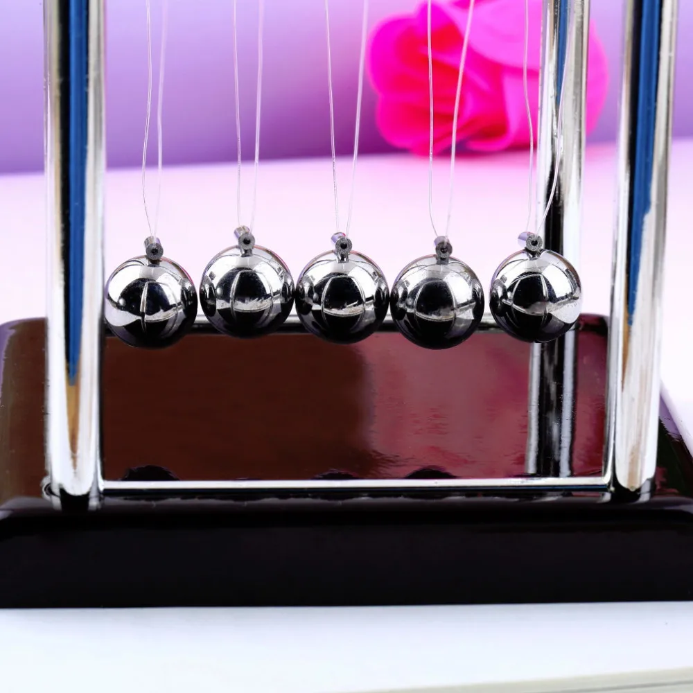 Newton Обучение Наука настольная игрушка Колыбель стальной баланс мяч физика школьные образовательные принадлежности Высокое качество Прямая