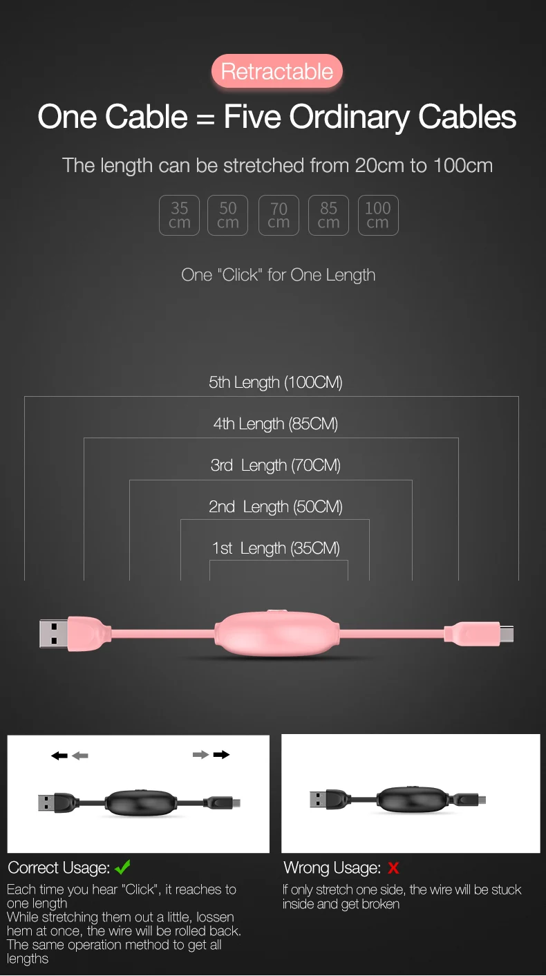 CAFELE usb type-C кабель для мобильного телефона Xiaomi huawei USB-C Быстрая зарядка mini type-C кабель для samsung Galaxy S9 Синхронизация данных