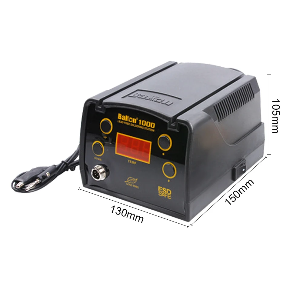  BAKON BK1000 90W Soldering Station High Frequency Adjustable Temperature Soldering Iron With LCD Di