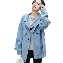 Модная зимняя джинсовая куртка, Женская куртка на молнии с отворотом, осенняя женская одежда размера плюс, Женская куртка в клетку