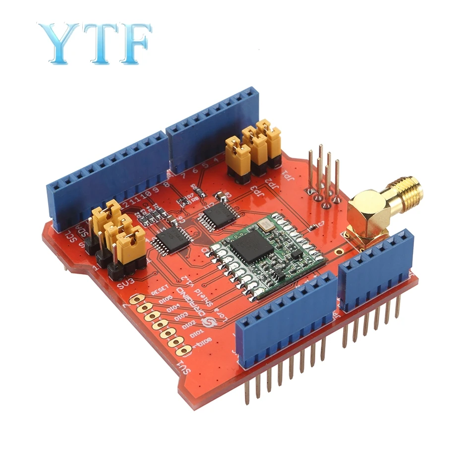 1 шт. дальний беспроводной 868 МГц/915 МГц/433 МГц Lora щит для Leonardo, UNO, Mega2560, Duemilanove, Duemilanove