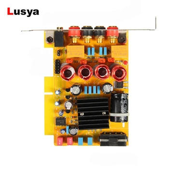

TPA3116D2 Power Amplifier Board Audio Receiver HiFi Stereo Digital Amplificador Card Card 50W*2 Hollow Inductance Upgrade