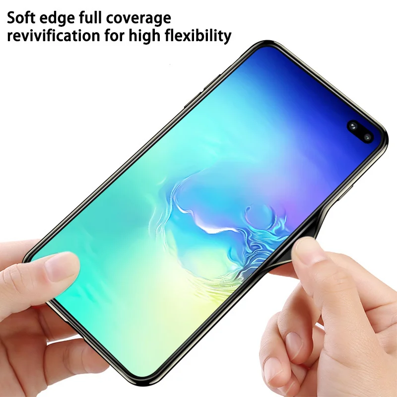 Phone Case for Samsung S10 Plus Case Galaxy Note 10 Plus Plating Mirror Hard Back Cover 3