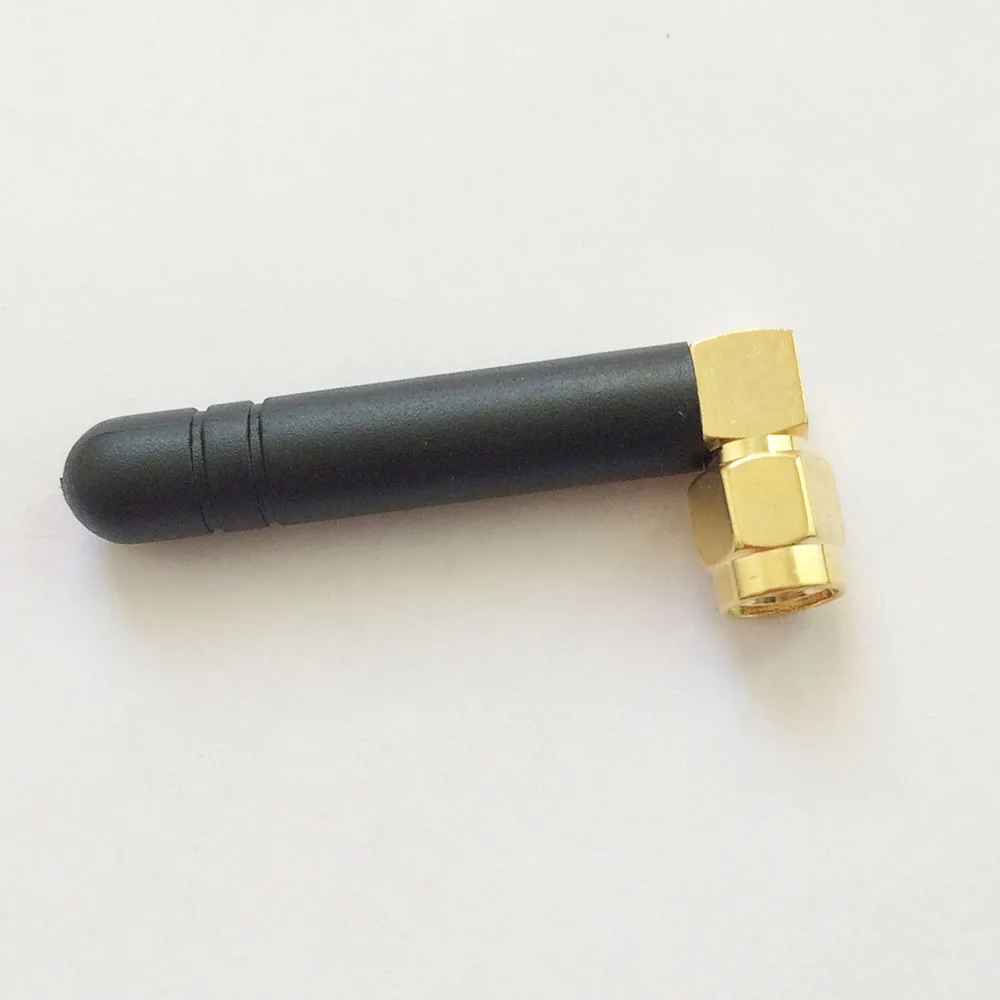

ALLISHOP 433 MHz Wireless Radio Antenna Omni 50mm Radio Antenna SMA Male Right Angle