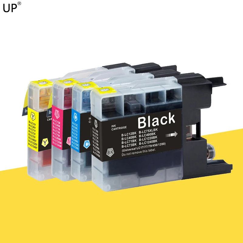 4pk Printer Ink Cartridge for Brother LC71 LC75 LC73 MFC J430W MFC