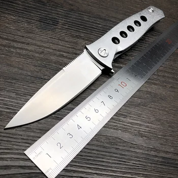 

ZSQ Dr Death Mayo Tactical Hunting Folding Knives D2 Blade Steel G10 Handle Ball Bearing Camping Knife Survival Pocket Tools OEM
