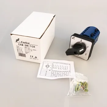 

CANSEN LW26-20 690V 20A Rotary Cam Switch 0-1-2-3 3 pole customized function