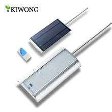 Upgarded 70 светодиодный светильник на солнечной батарее с радиолокационным датчиком движения пять режимов работы водонепроницаемый садовый светильник s лампа с пультом дистанционного управления