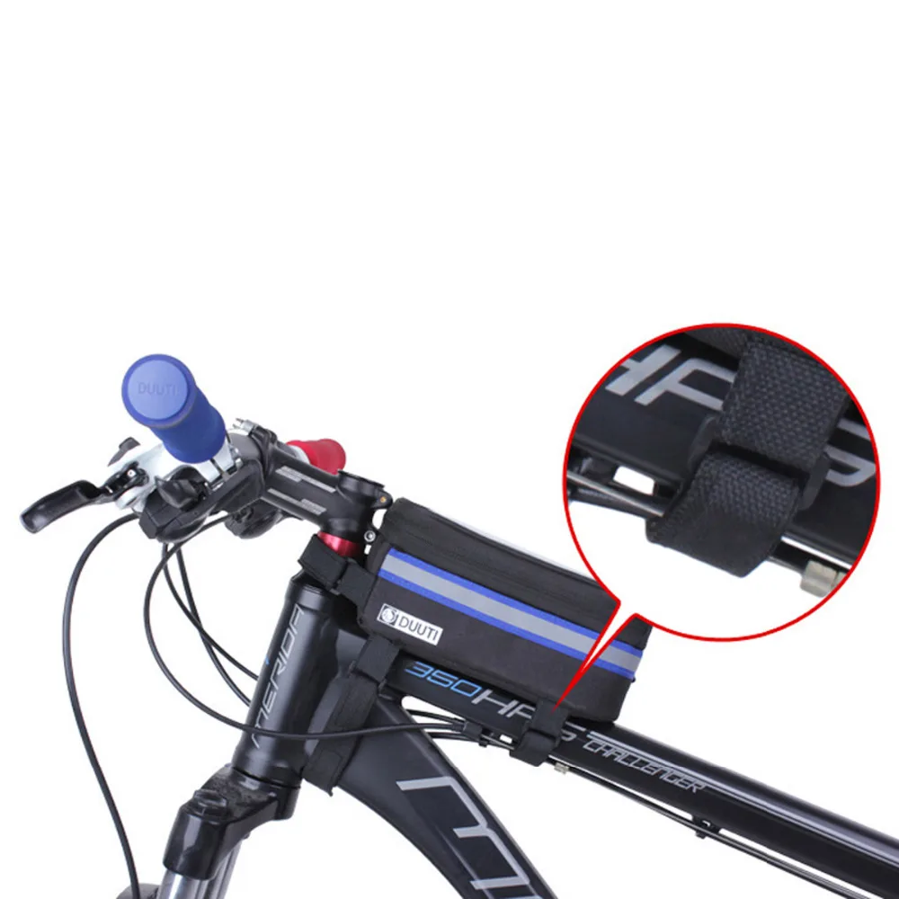 Размер S/L велосипедные сумки водонепроницаемый Сенсорный Экран MTB Рамка передняя трубка сумка для горного велосипеда седельная сумка чехол для телефона D40