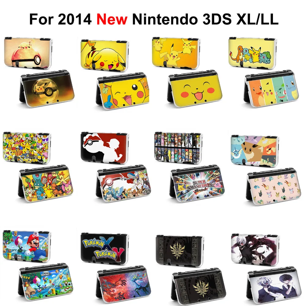 1pcs pokemon pikachu xy x y zelda poke ball Tokyo Ghoul Game Console Protective Hard Case Cover ...