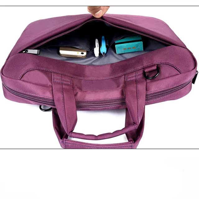 Online Laptop Bag 17 3 15 6 14 12 Inch Nylon Airbag Shoulder Laptop Bag 17 3 15 6 14 12 Inch Nylon Airbag Shoulder Handbag Computer Bags Waterproof Messenger Women Men Notebook 2018