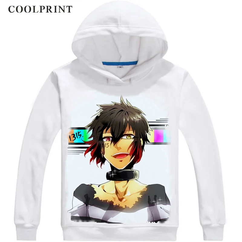 Nanbaka-The Numbers Аниме толстовки мульти-стиль толстовка Hajime Sugoroku Kenshiro Yozakura Motivs Kawaii мужские толстовки для косплея - Цвет: Коричневый