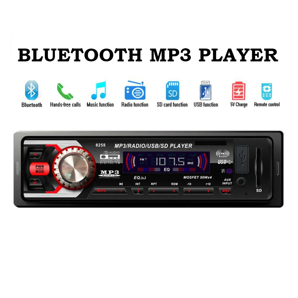 Radio cassette player 12V Car radio Stereo FM MP3 Audio Player built in