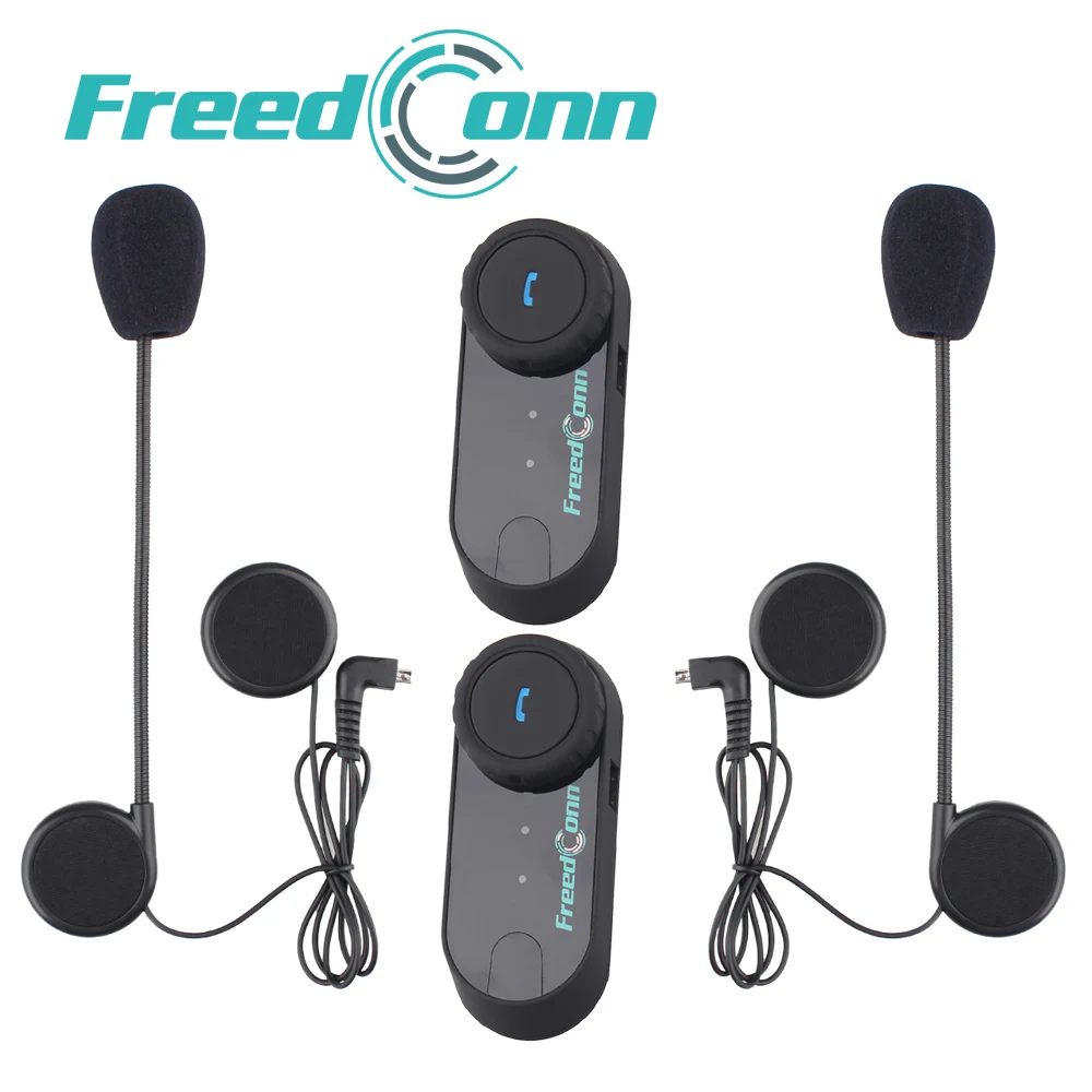 

2 PCS 2016 New Version FreedConn TCOM-OS 100m BT Bluetooth Motorcycle Helmet Intercom Interphone Headset