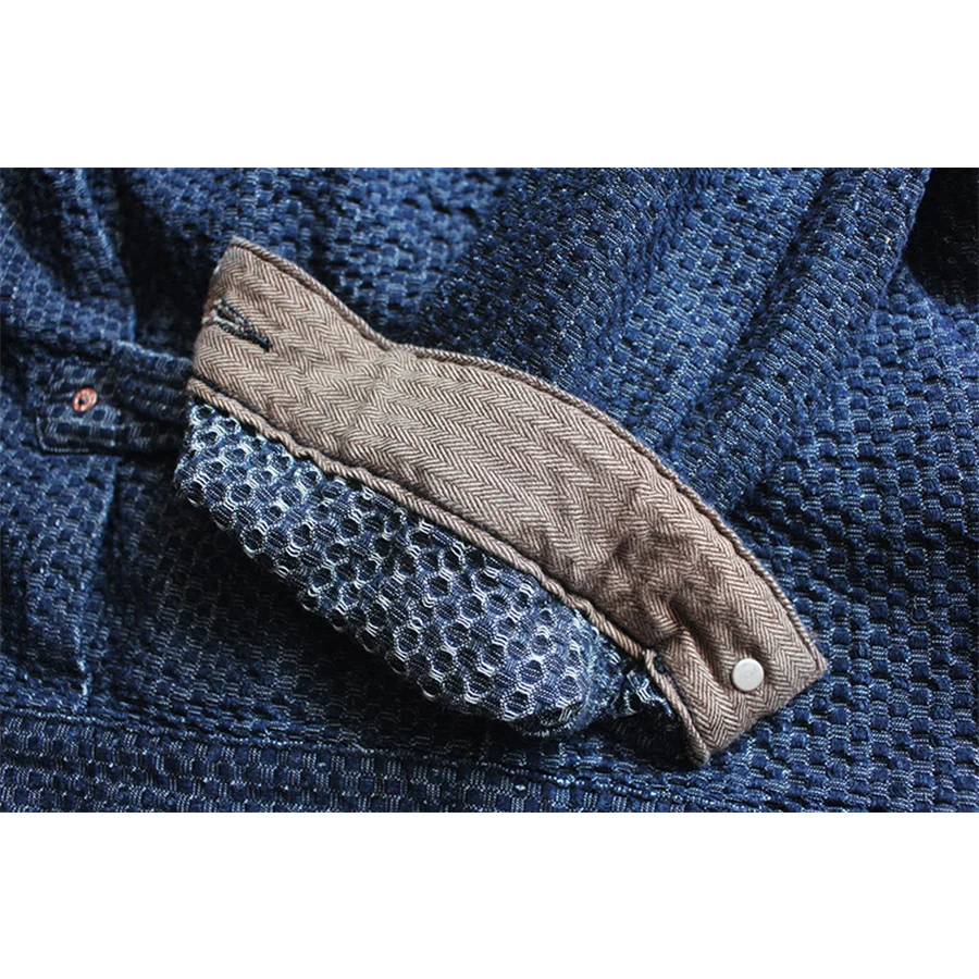 Винтажная джинсовая куртка карго для мужчин жаккард Chaqueta Hombre известный бренд