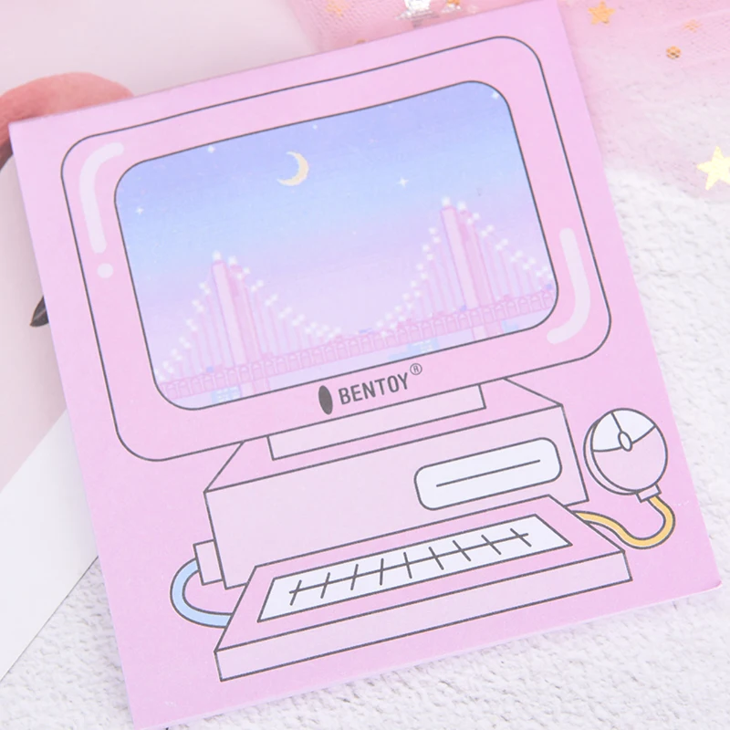 StationeryGift Случайная Доставка N Times розовый липкий блокнот компьютерная игра модель