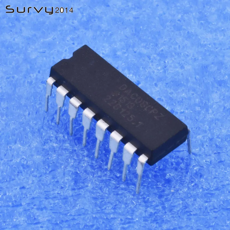 1/5 шт DAC08CPZ DAC08 16 PIN 8 бит параллельный Dac 11 Msps IC US|Интегральные схемы| |