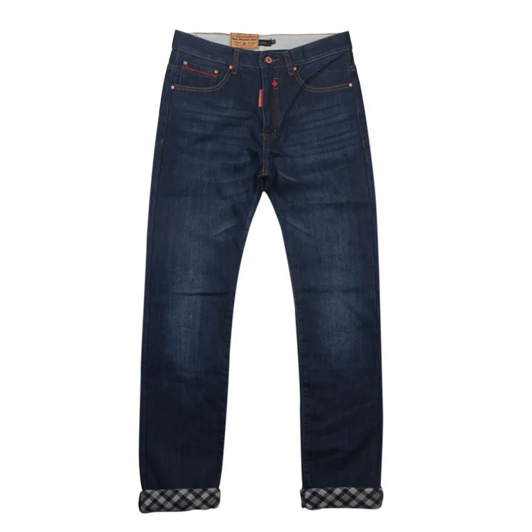 2015 Fashion Denim long Jeans Men Famous Brand hole fashion Slim Straight Ripped for | Мужская одежда