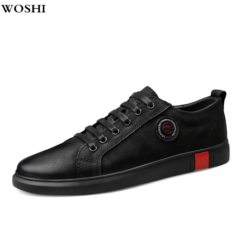 

Genuine Leather Formal Dress Brogue Shoes men round Toe Handmade sewing Men's Wedding Banquet Oxfords sheos big size 47 L4