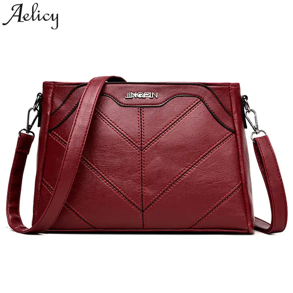 Aelicy Luxury Handbags Women Bags Designer Brand Female Crossbody Shoulder Bags For Women Leather Sac a Main Ladies Bag