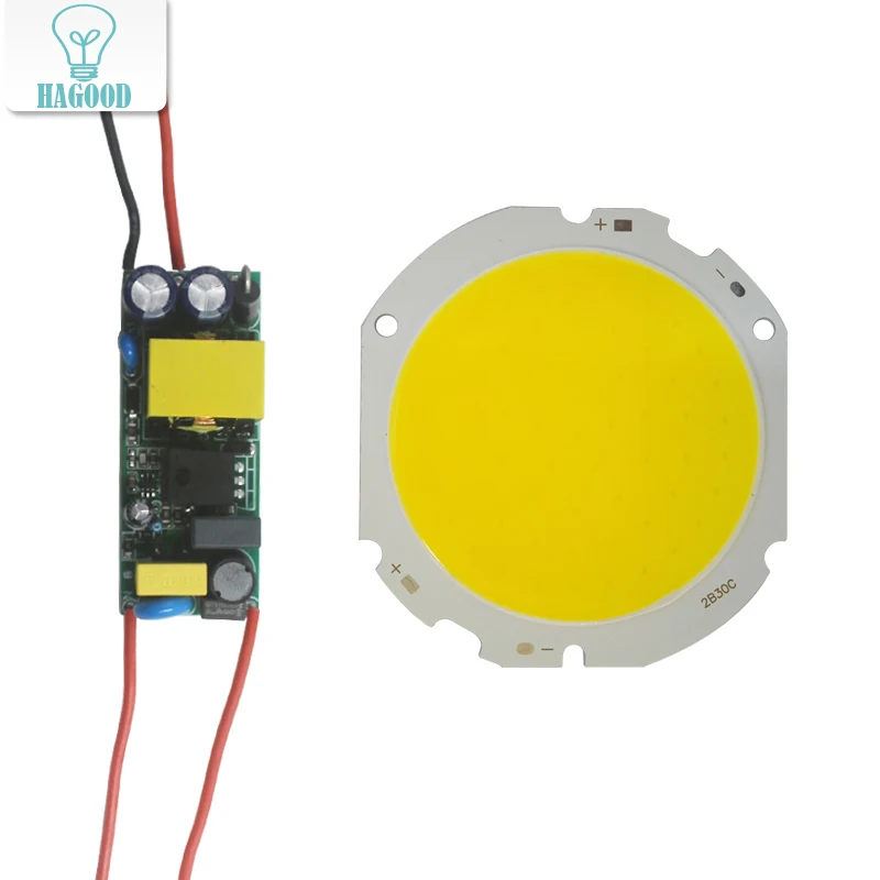 

1pcs 3W-30W COB Led Light Source Board Panel Bulbs with AC110-240V Input LED Power Supply Driver diy diode lamp Spotlights diy