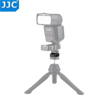 

JJC Camera Photo Accessories Cold Shoe Adapter LED Light Stand 1/4"-20 Tripod Screw Studio Flash Mount for Canon/Nikon/Sony/Fuji