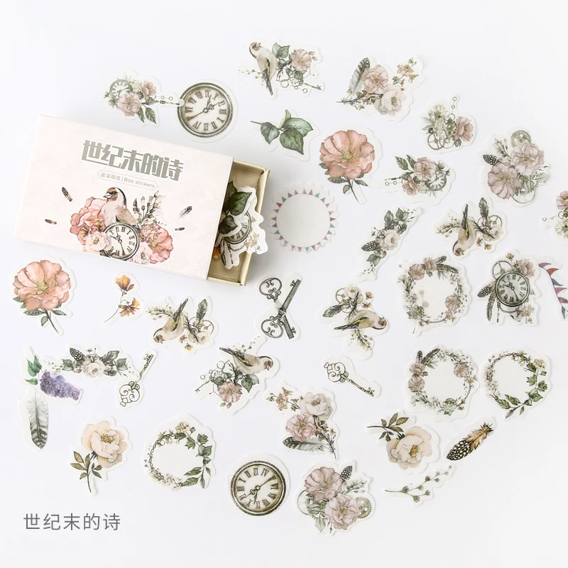 Foggy Forest Bullet Journal Decorative Washi Stickers Scrapbooking Stick Gift