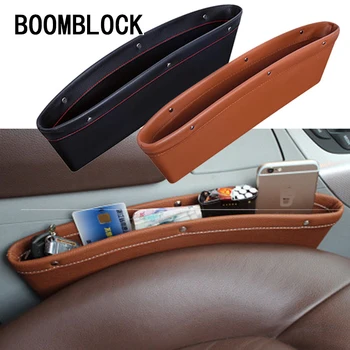 

Leak-Proof Car Seat Crevice Pocket For Volkswagen BMW E46 E39 Mini Cooper Audi A4 B6 B8 A5 A1 Q3 Q5 Ford Fiesta Kuga 2018 2019